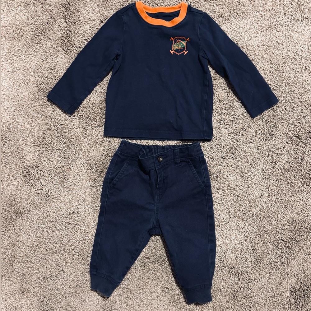 Janie and Jack Outfit 6-12 Months Boys